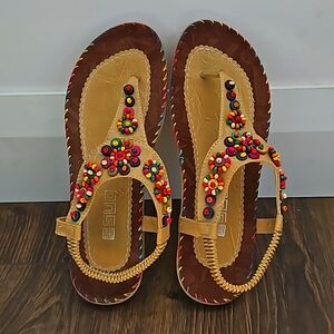 Beaded Sandals